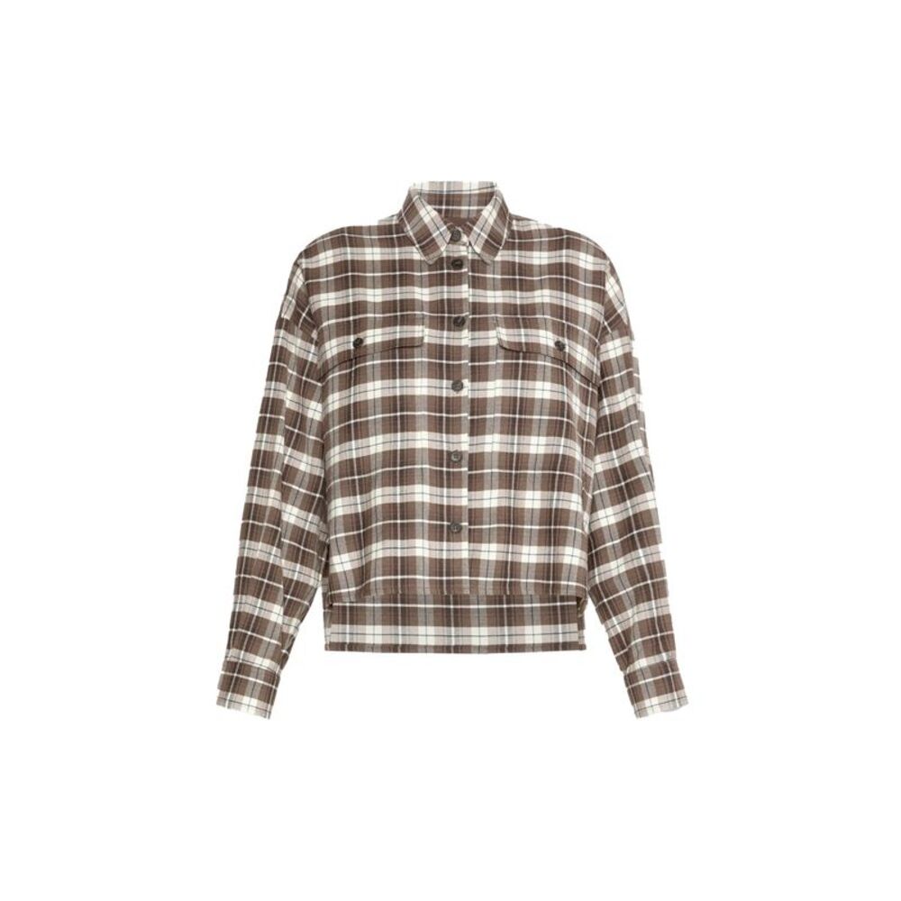 Max Mara Weekend Plaid Flannel Shirt Women